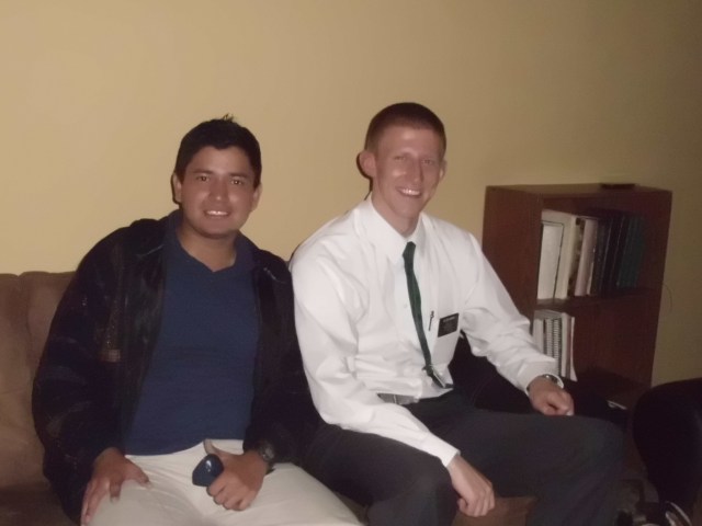 Paniagua came to visit Calvario this week! I got to talk to him for a bit this week.